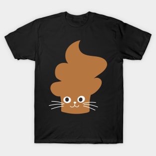 Cat face in cake T-Shirt